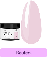 Gel für Erweiterungen Siller UV-LED One Phase Wonder Gel Nr. 6 lila 30 ml